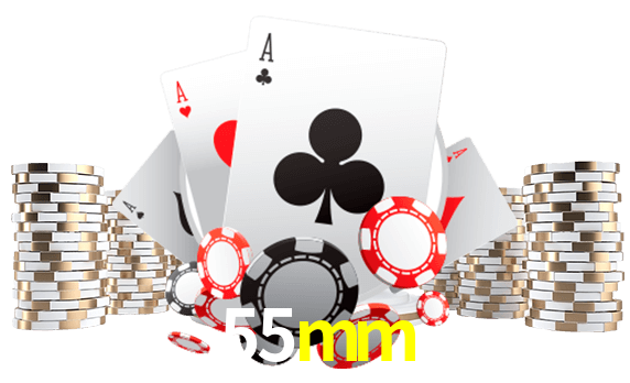 Jogue jogos de pôquer em 55mm